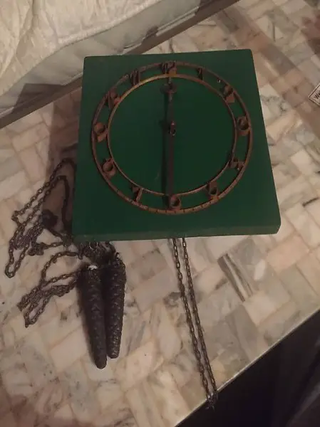 ST Aubin Swiss Vintage Wanduhr Nur 199fr