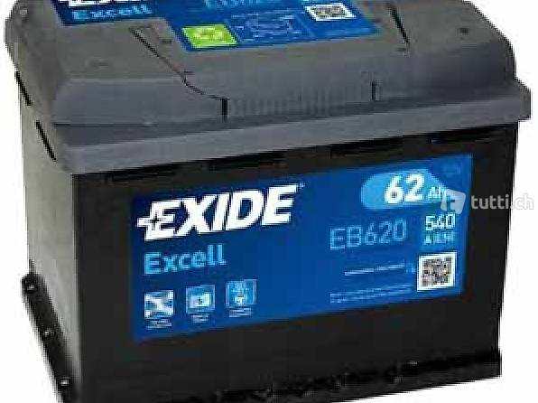  Excell 12V/62Ah/540A LxBxH 242x175x190mm/B13/S:0