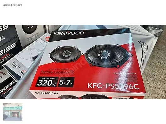 Einbaulautsprecher Kenwood OVAL - KFC-PS5796C Neu