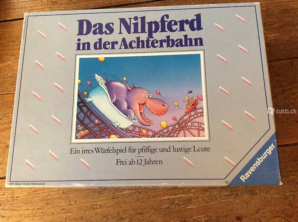 Spiel Das Nilpferd in der Achterbahn