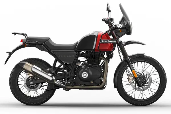 Neuwertige Royal Enfield Himalayan Rocket Red zu verkaufen