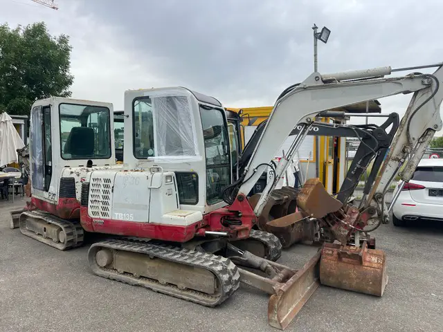takeuchi, tb 135, bagger