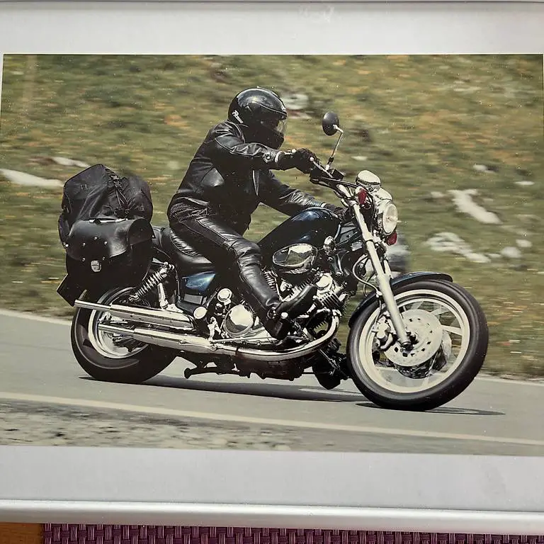 Yamaha XV 1100 blau metalisiert