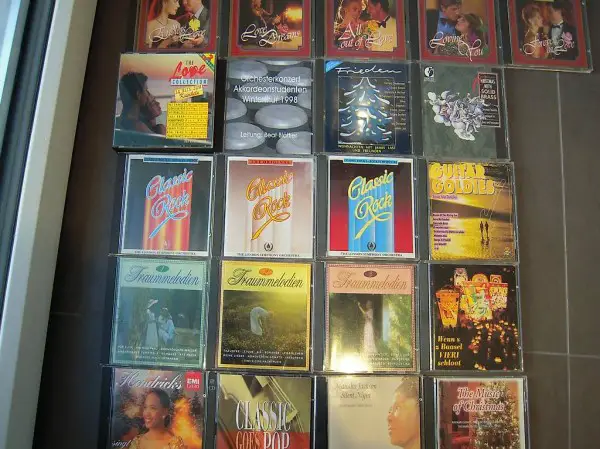21 CDs gemischt