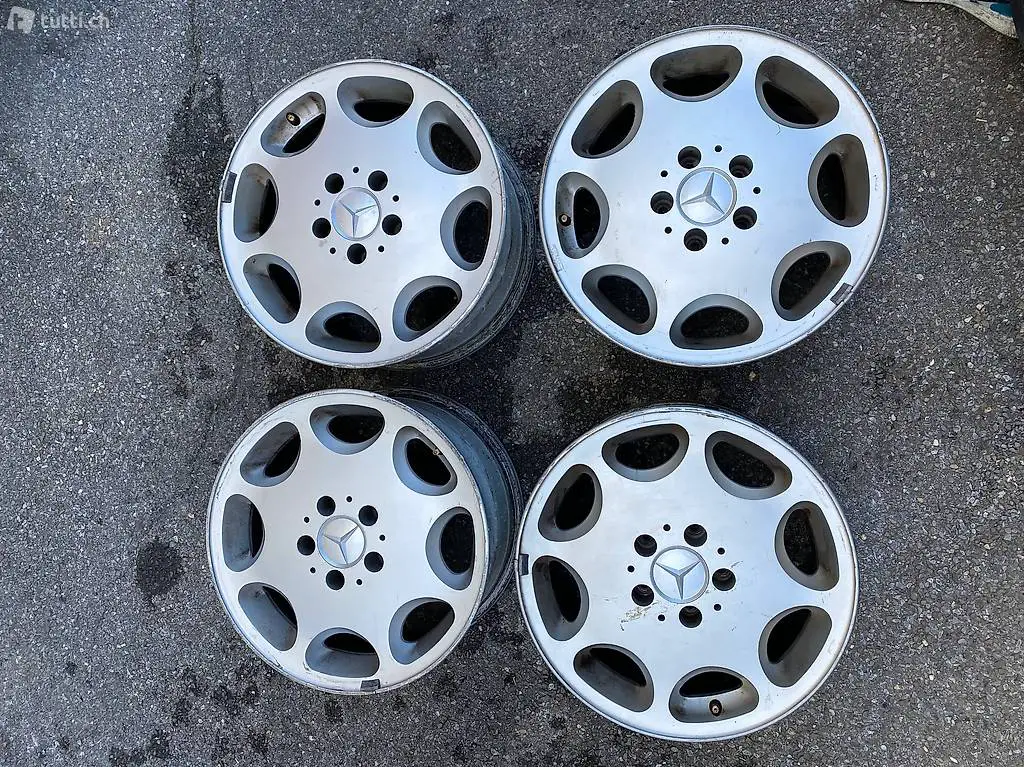  Mercedes -Benz SL 320 1994 (R129) 4x Jantes d"origine