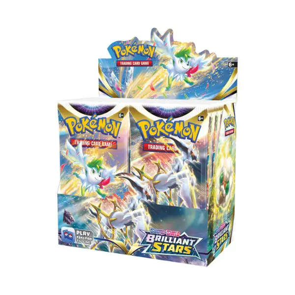 Pokémon TCG: Sword & Shield Brillant Stars Booster Display