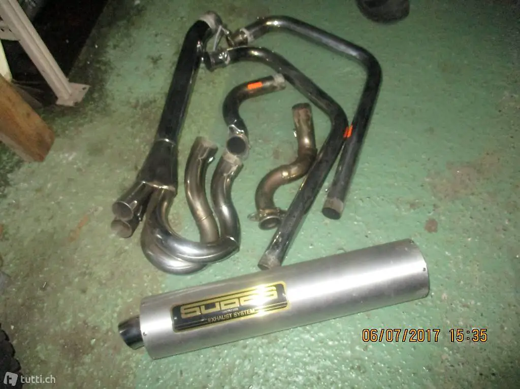 Auspoffanlage Yamaha V Max