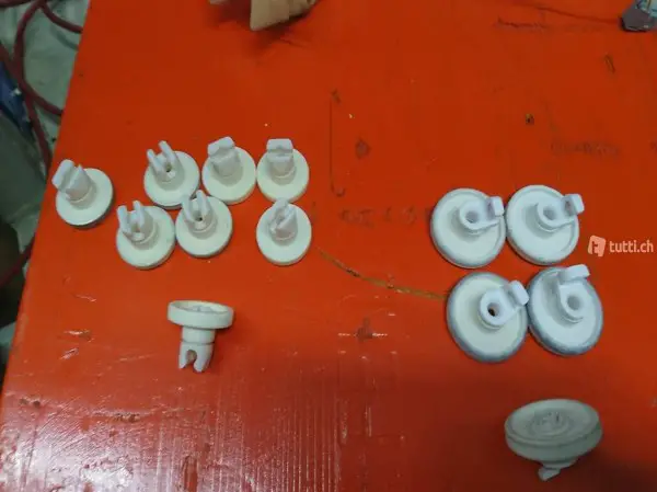 V Zug Korbrollen Rollen Spühlmaschine Ersatzteile