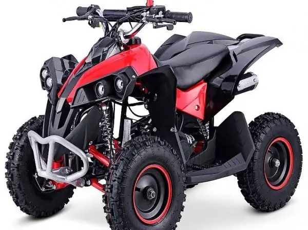  Mini Quad 49 cc, Renegade Schwarz - Rot