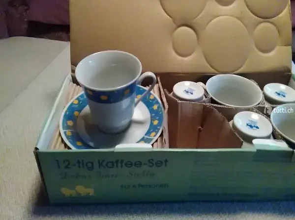 Kaffee-Set, 12-teilig