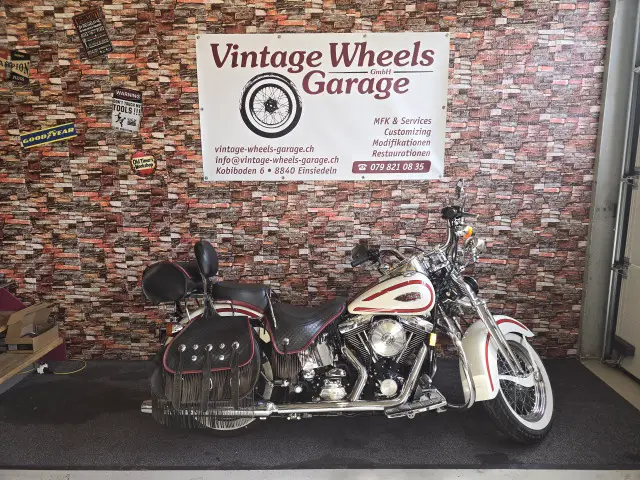 harley-davidson flsts 1340 softail heritage springer