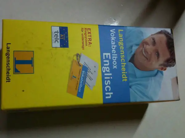 Langenscheits Sprachlern Karten Englisch