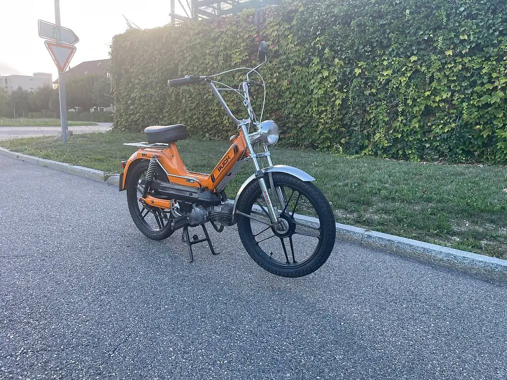 Puch Maxi S in seltenem Orange