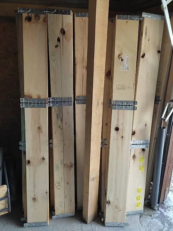 Palettenrahmen Faltrahmen Ast Lüftungslöcher Hochbeete