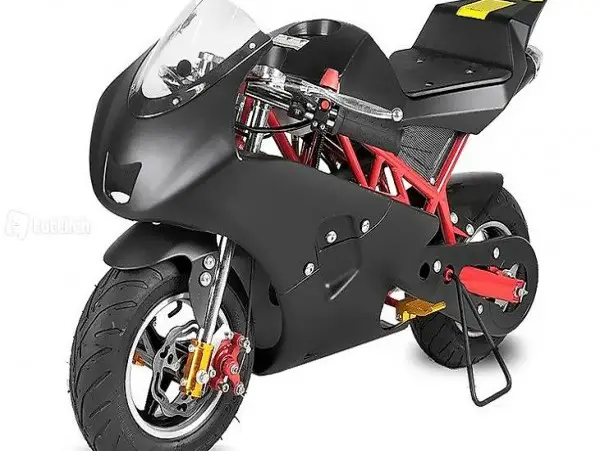  Pocketbike 49 cc, Typ Rocket Farbe Schwarz - Rot