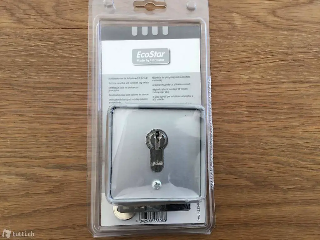 Schlüsseltaster Aufputz oder Unterputz