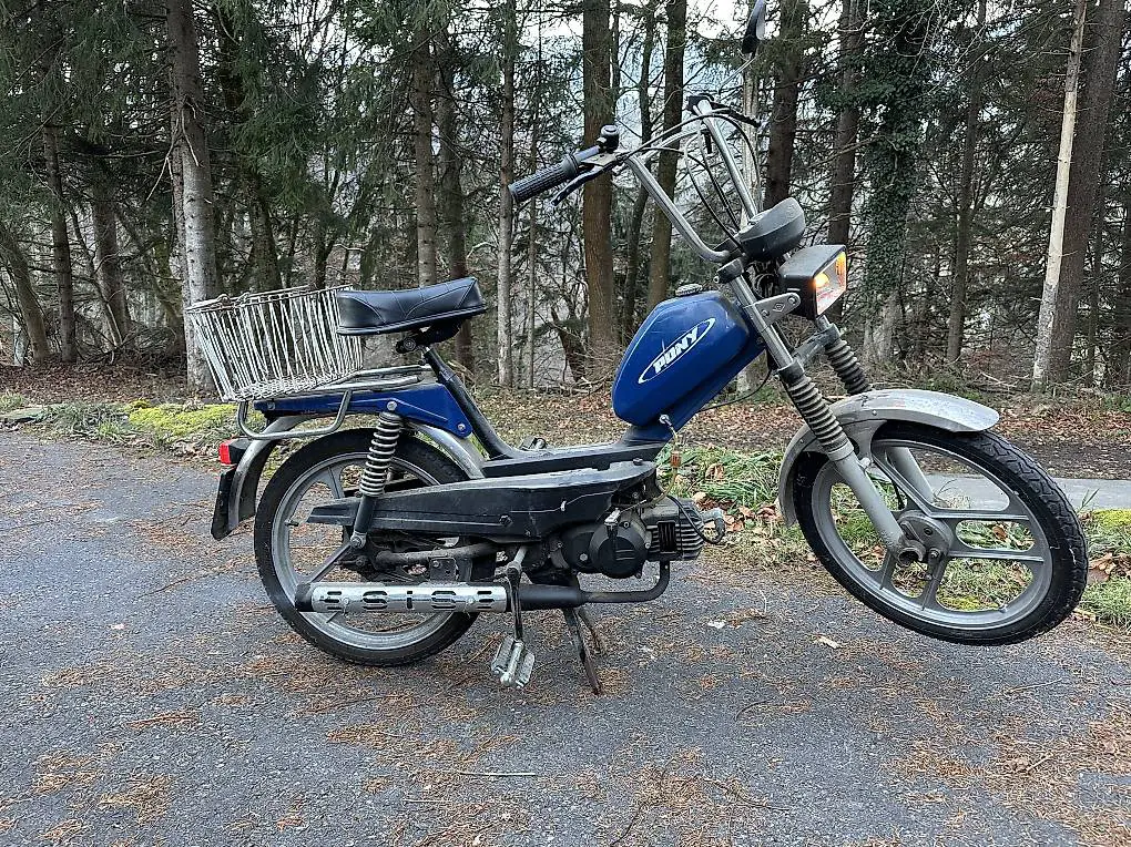 2x Pony Mofas Töffli