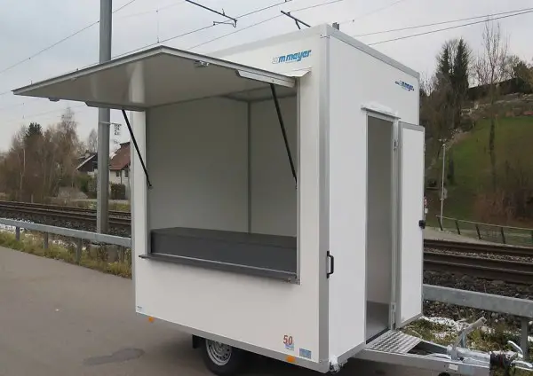  WM Meyer VKE Foodanhänger Imbissanhänger Marktstand remorque
