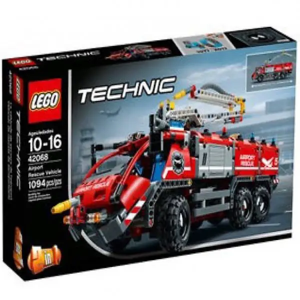 Lego technic airport rescue veicolo