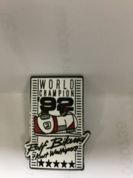 Rolf Biland Weltmeister Pin