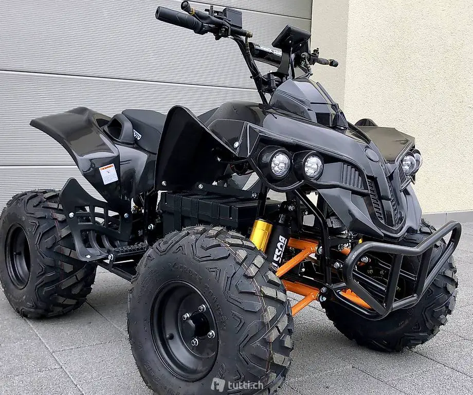  Elektro Quad ATV max 2kw, 60V, für Hof Felder Freizeit Sport