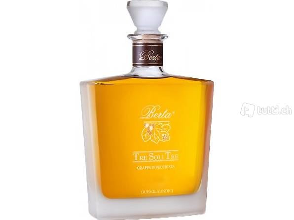  BERTA Grappa Tre Soli Tre, 44° 70cl