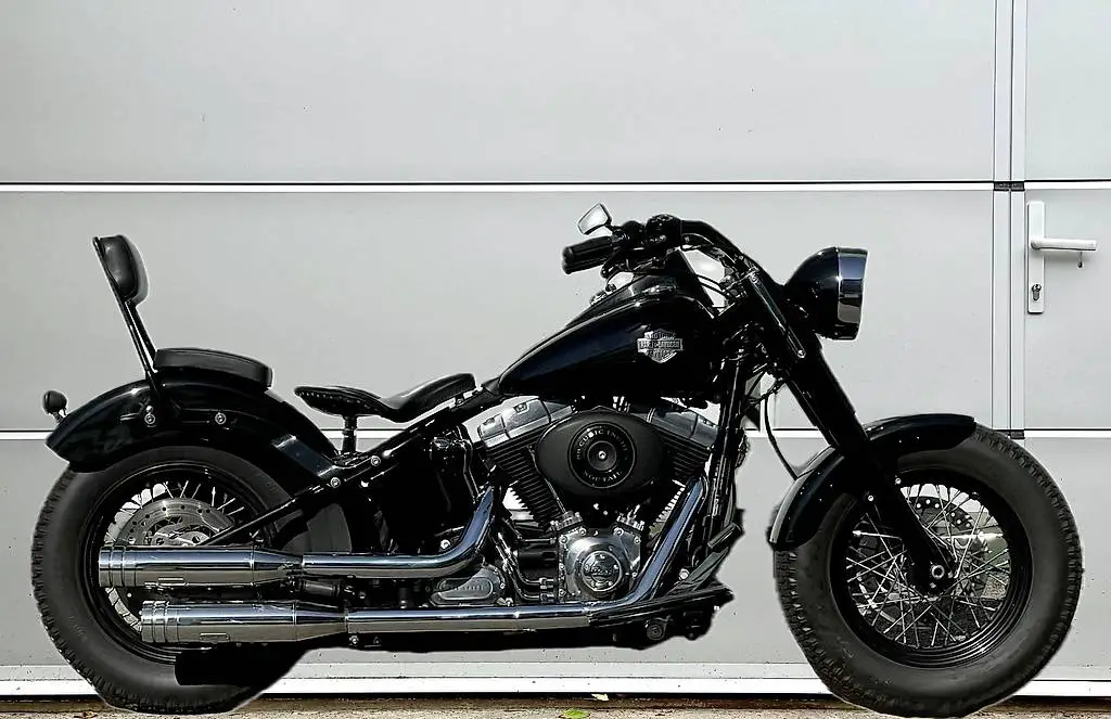 harley-davidson fls softail slim abs chopper 6-gang 2013