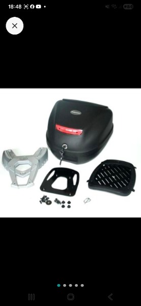 Aprilia SR 125 Träger mit Topcase von Piaggio