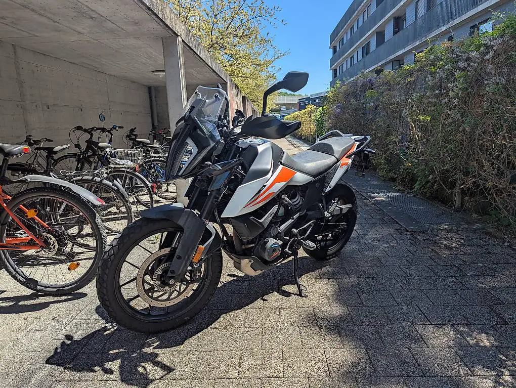 KTM 390 Adventure mit Navi und Scottoiler