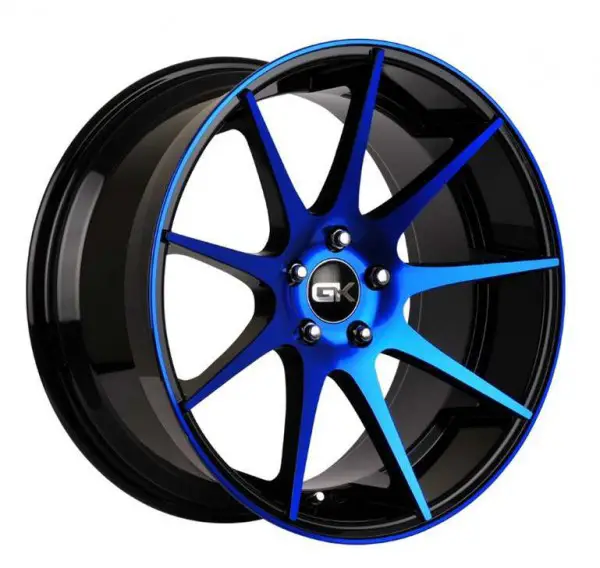 Jantes GK 509 BG/BA avec homologation et accessoires