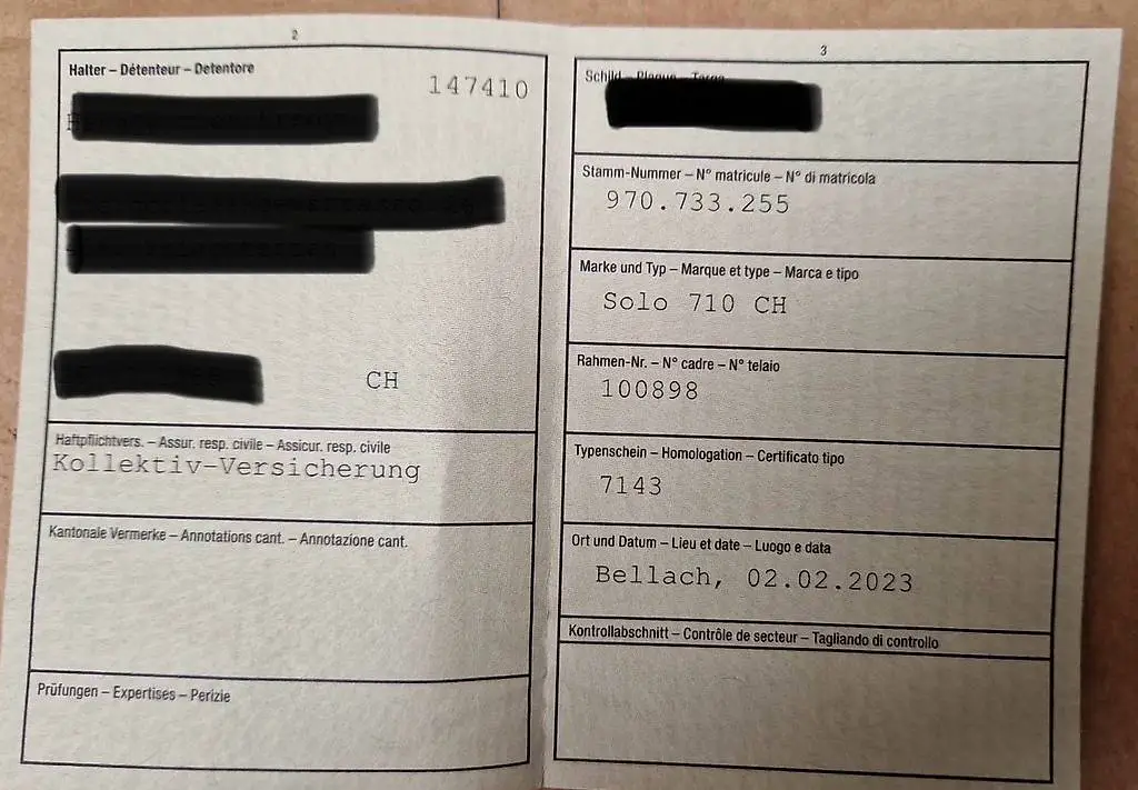 Solo Mofa 712 und Solo Mofa 710