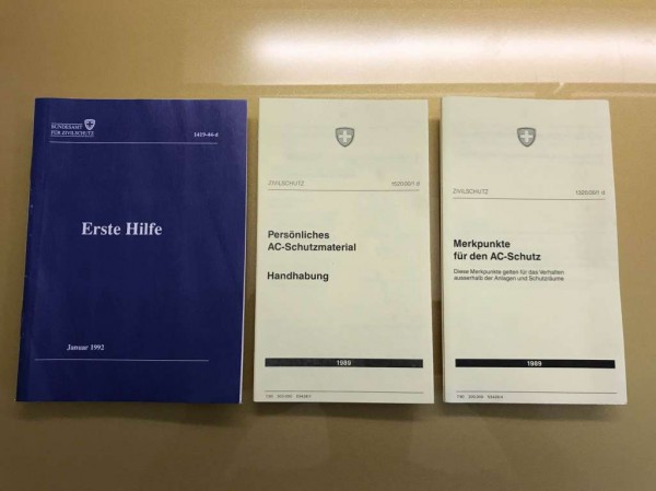 Bundesamt für Zivilschutz Reglemente