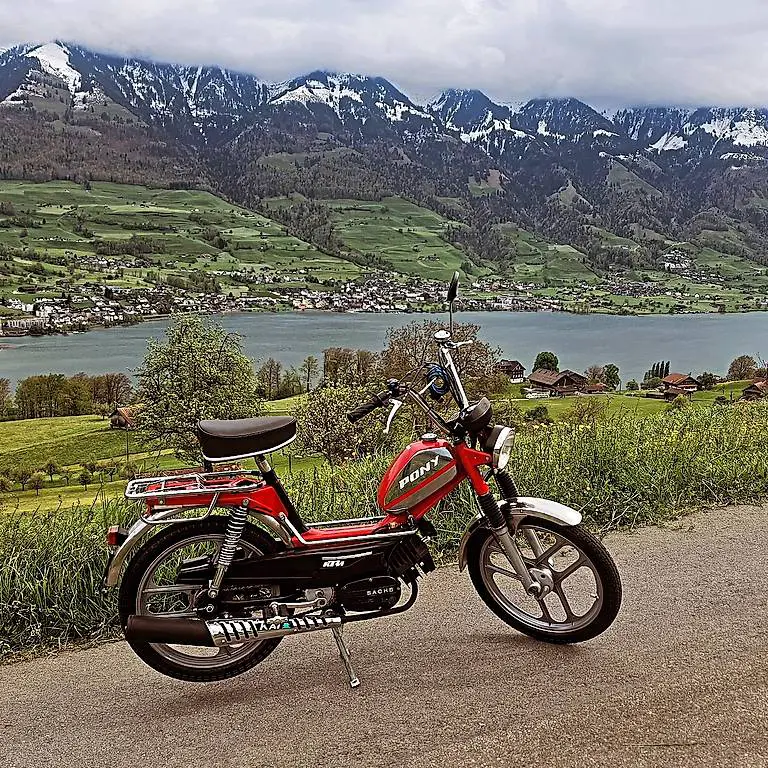 Pony 503 GTX mit Sachsmotor und Ausweis ab Service.