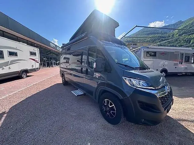Challenger Vany 114 Max Vip 6 posti letto-Gancio di traino