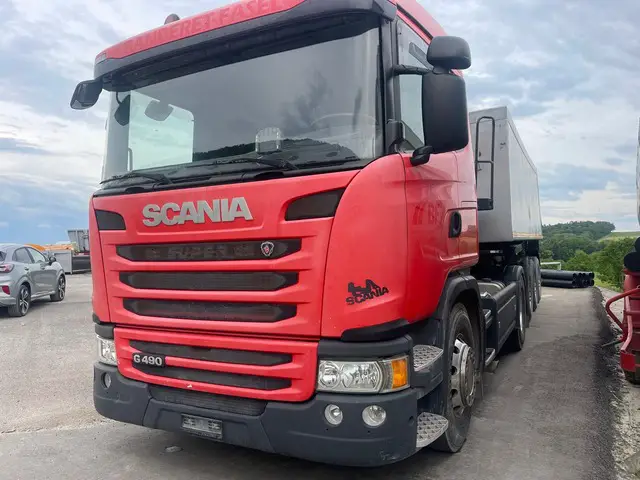 SCANIA, G490, Sattelkupplung