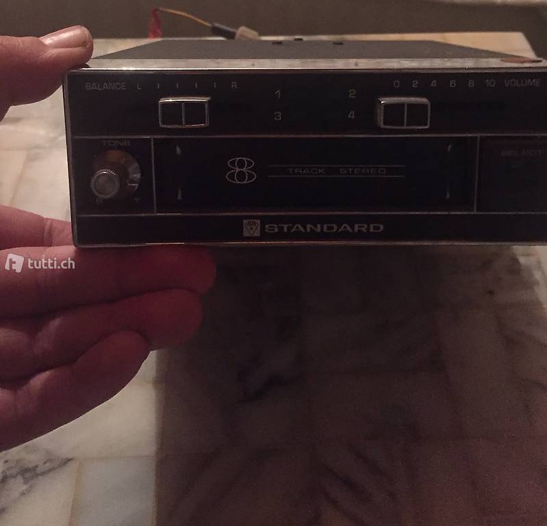 STANDARD 8 - Spur Kassetten Rekorder Vintage inkl Kassetten