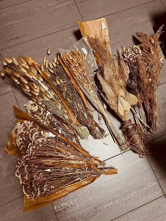 Trockenblumen Blumen Deko