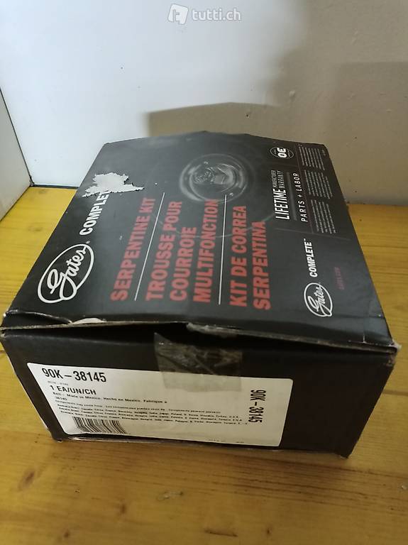  Gates Riemenkit, Buick, Cadillac, Chevrolet, Pontiac