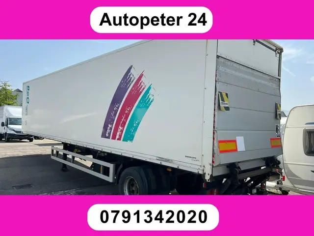 ANDRES, Cityliner LKW Anhänger Lastwagen mit Heb, Kettengerät