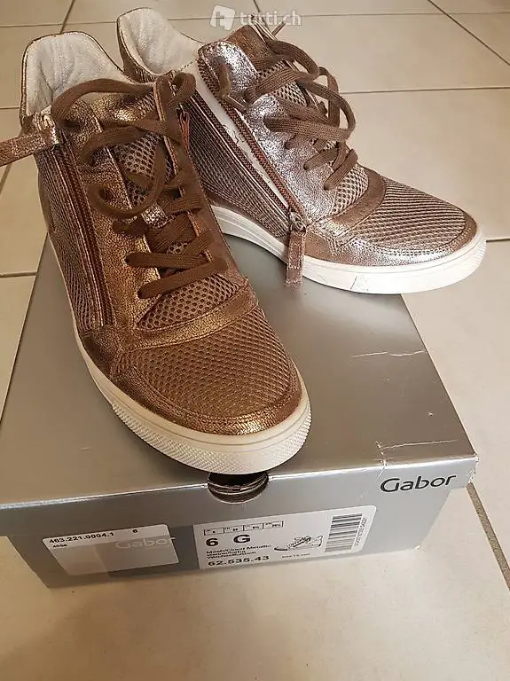 Sneaker knöchelhoher Damenschuh Gabor Gr 6