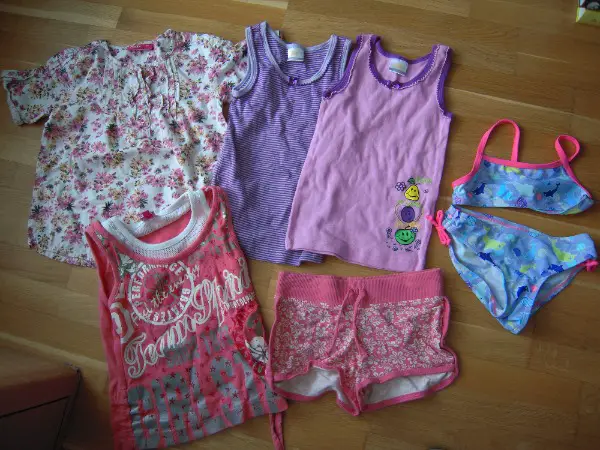 Bikini (neu) , Shorts, Bluse, Tops Gr 98/104