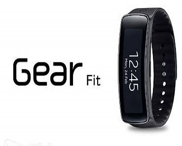 Samsung Gear Fit nero
