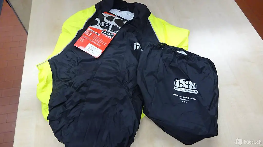  Regenkombi Orca schwarz-gelb, Grösse S