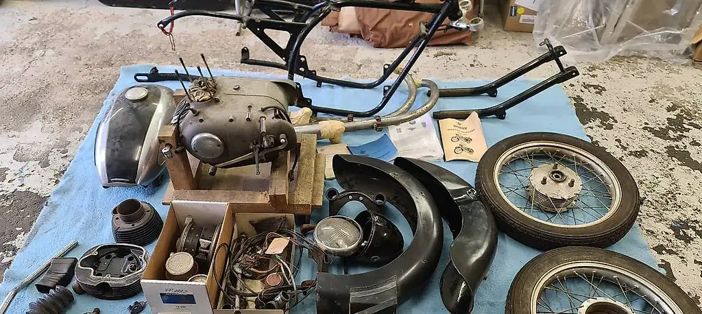 Horex 350 ccm 1957 Ersthand Fahrzeug