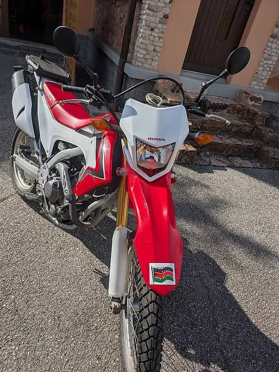 Honda 250 CRF collaudata