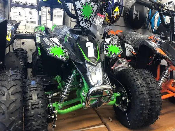  ATV Quad highper 1000 Watt Extra stabile grün