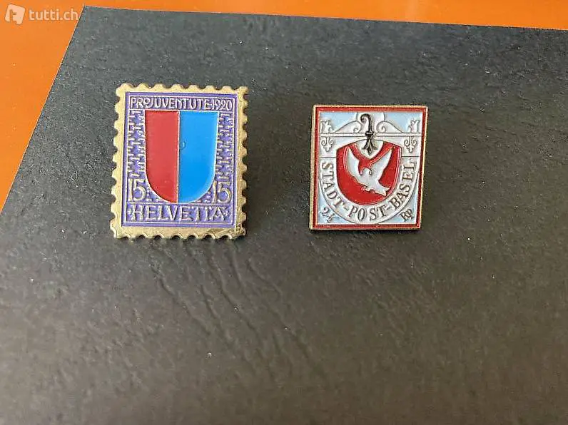 Pin"s a tema filatelia CH