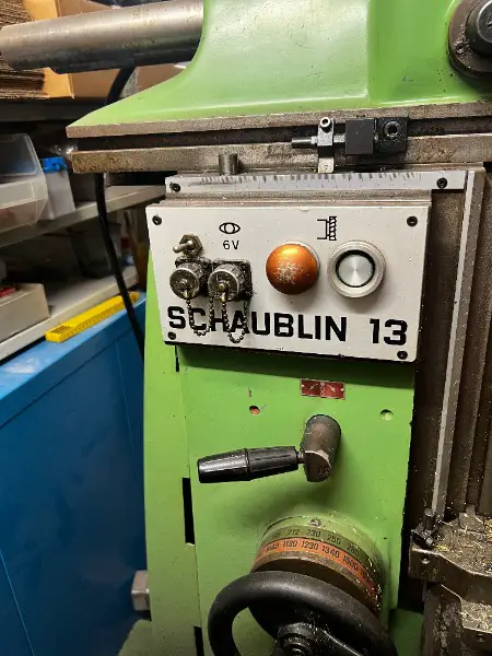 Fraiseuse Schaublin 13