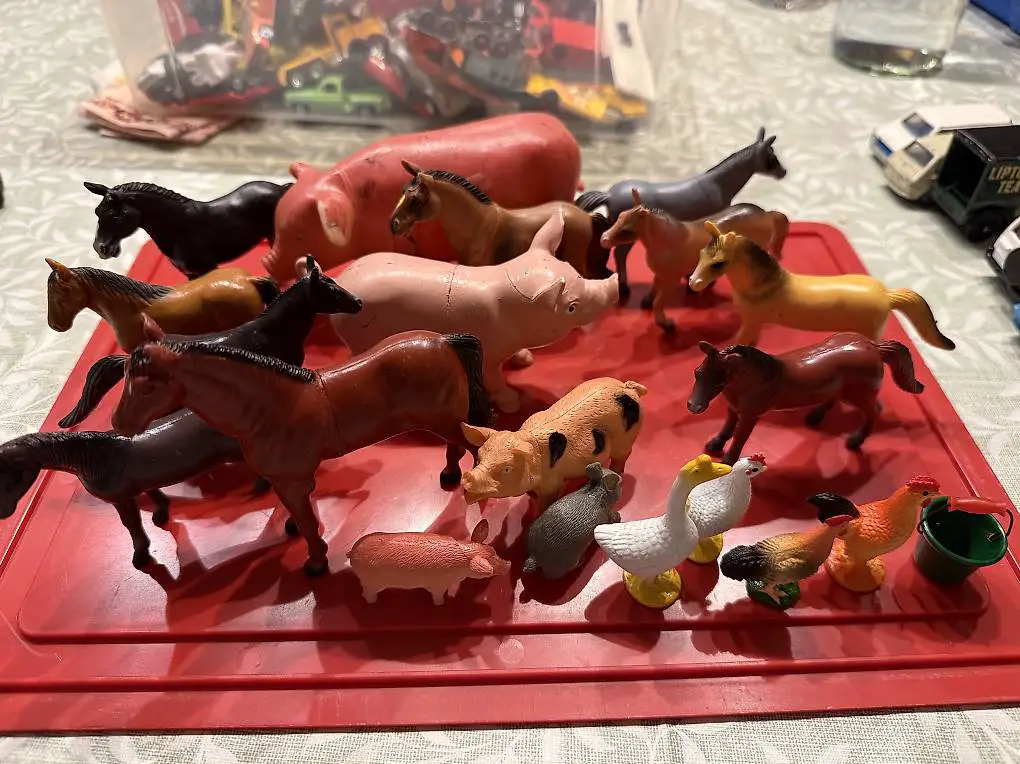Bauernhof Spielzeugtiere