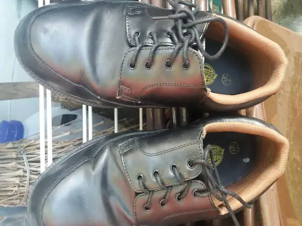 Schwarze Unfall Schuhe Gr. 41